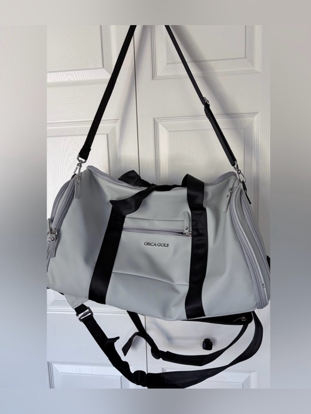 Orca Golf Bag GARMENT MULTI DUFFLE Bag Backpack Travel Bag Gray New